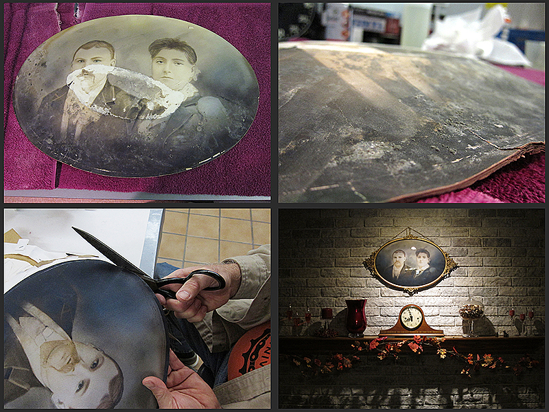 Restoring an old photo