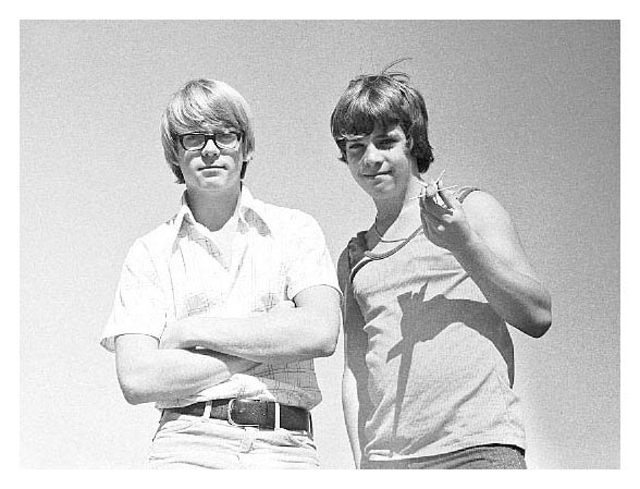 Photo of me and my brother Nile